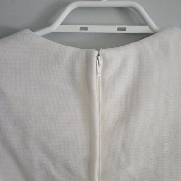 BNWOT Vintage Women's XS White Union‎ 70's Winter Wedding w Hood Maxi Dress Gown - Picture 8 of 16